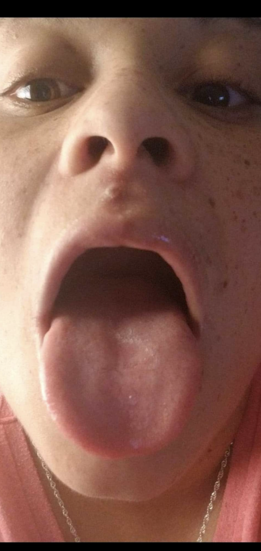 Cum in my throat and all over my face and tongue — 11