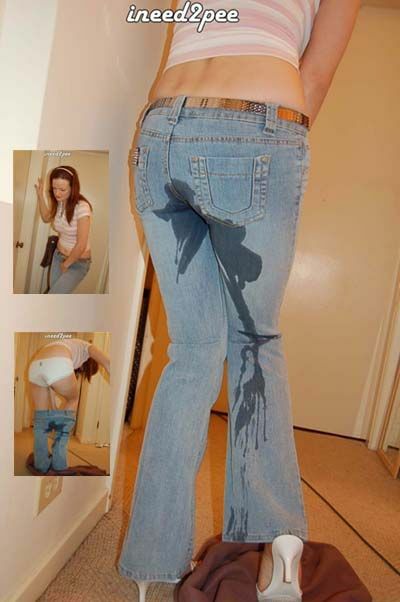 Panty piss and cloths peeing — 45