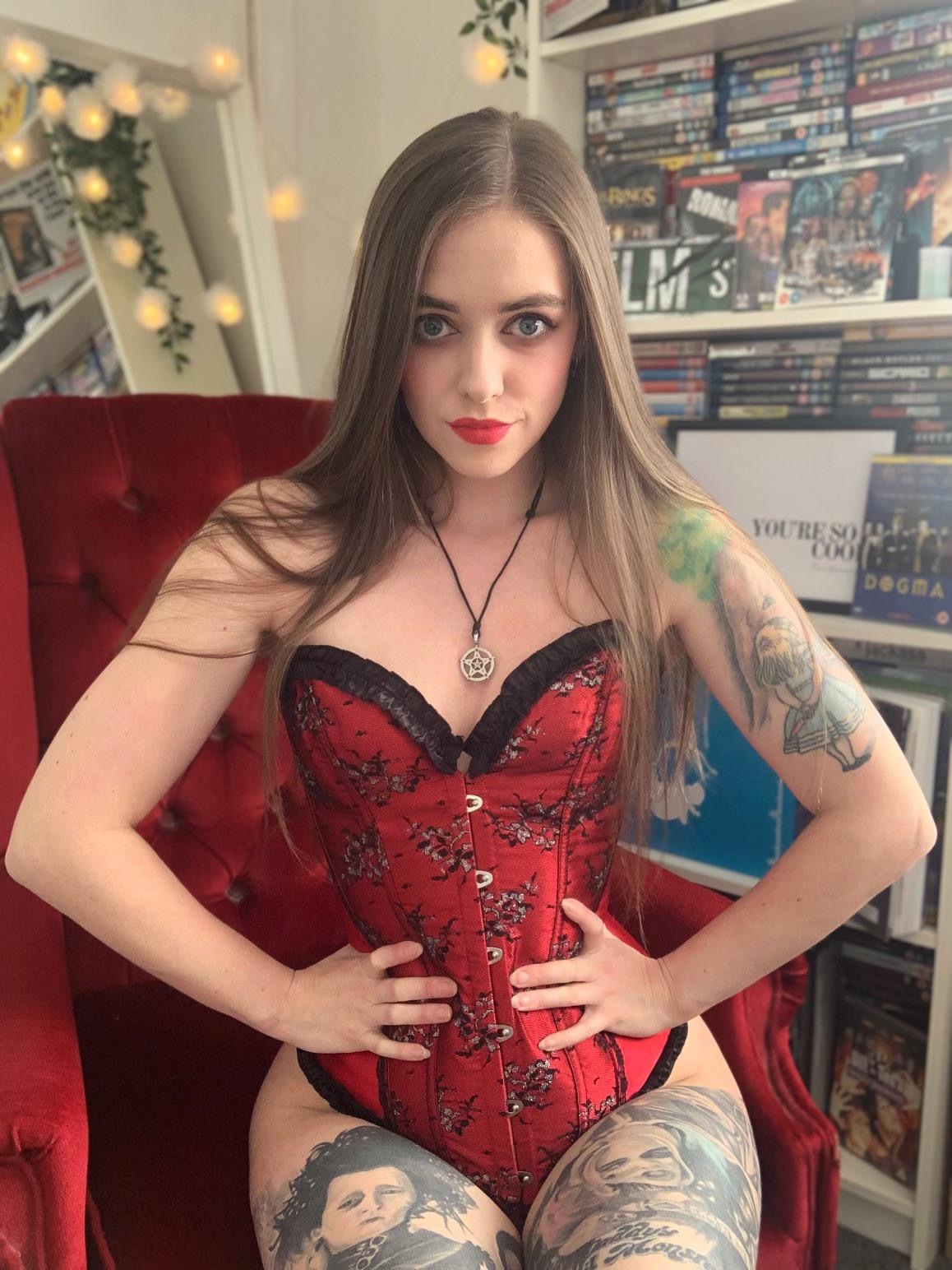 Emo tattooed hot girl — 21