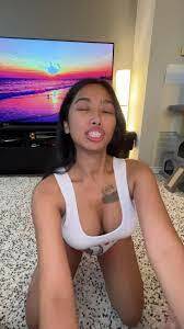 A mistress demands her male slave to fuck her cum — 12