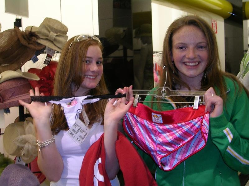 Holding Undies — 6