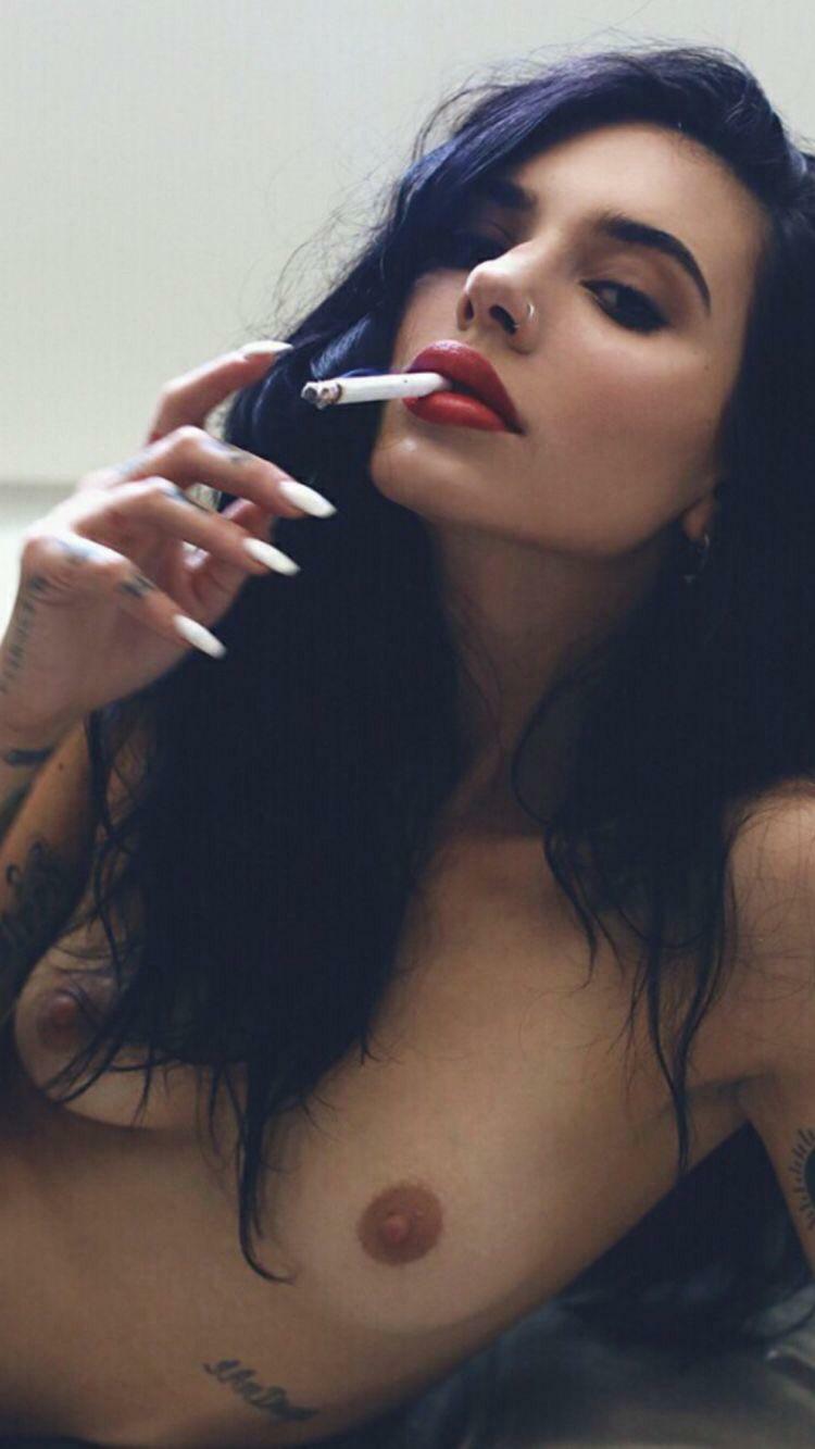 Women Smoking Cigarettes — 59