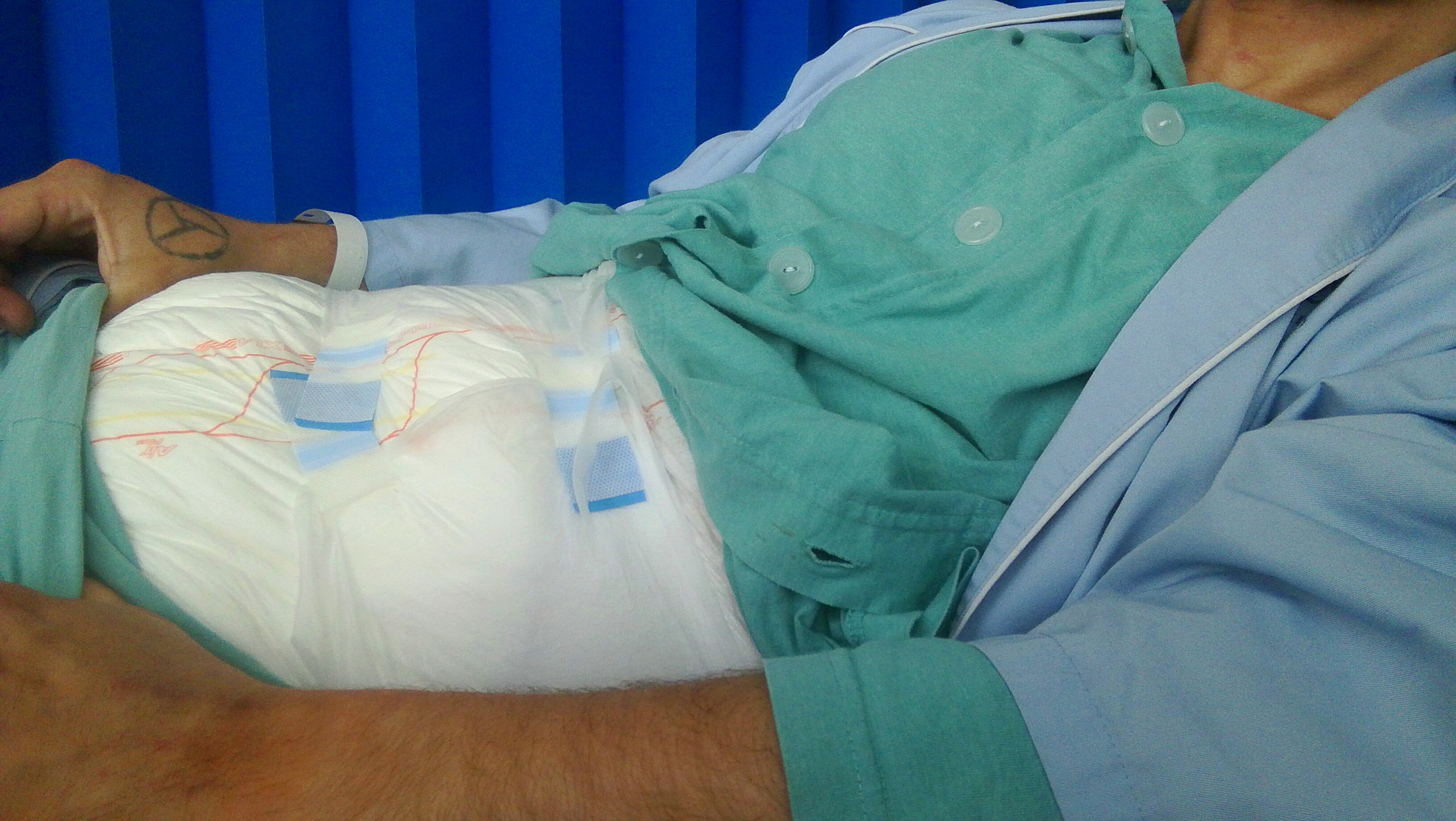 Adult Diaper Stuff in Hospital and other Care — 22