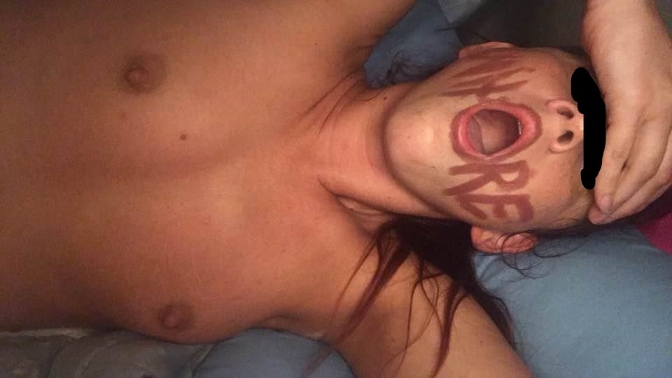 Flat chested ugly piss pig — 14