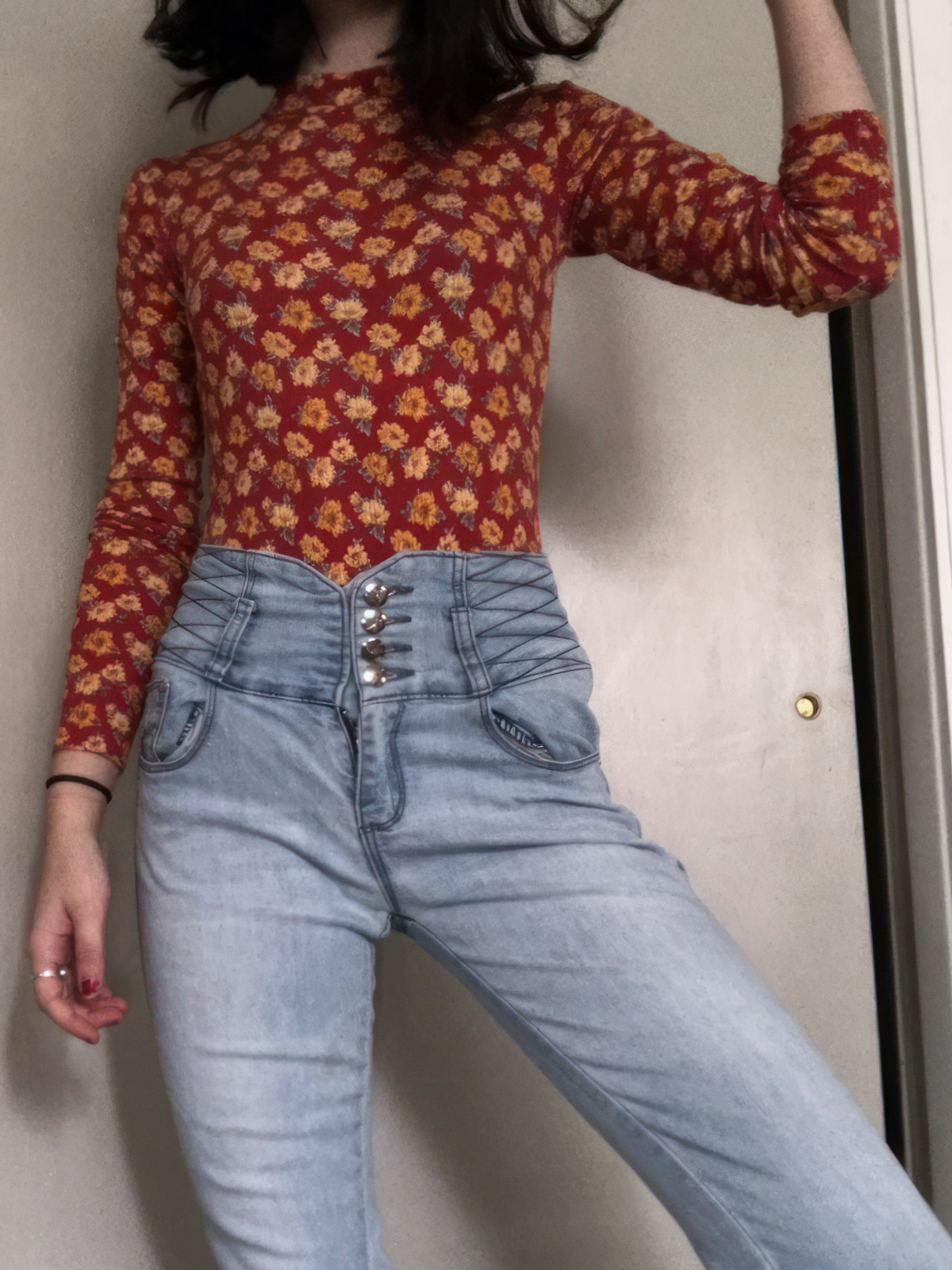 petite native american girl bella is a cute punk — 11