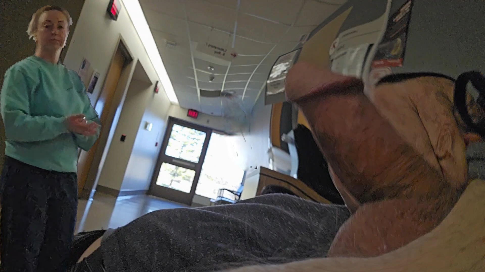 Nurse teen dickflash hospital — 10