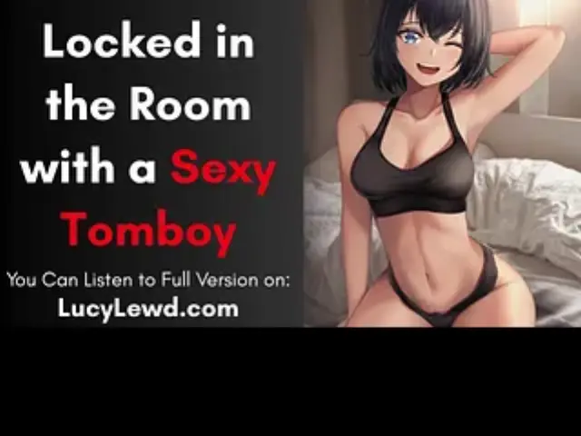 Locked in the Room with a Sexy Tomboy - ASMR Audio