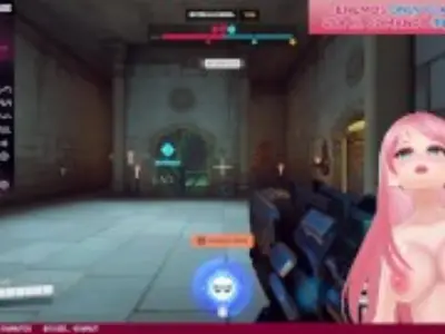 Vtuber se Corre jugando con su Seguidores